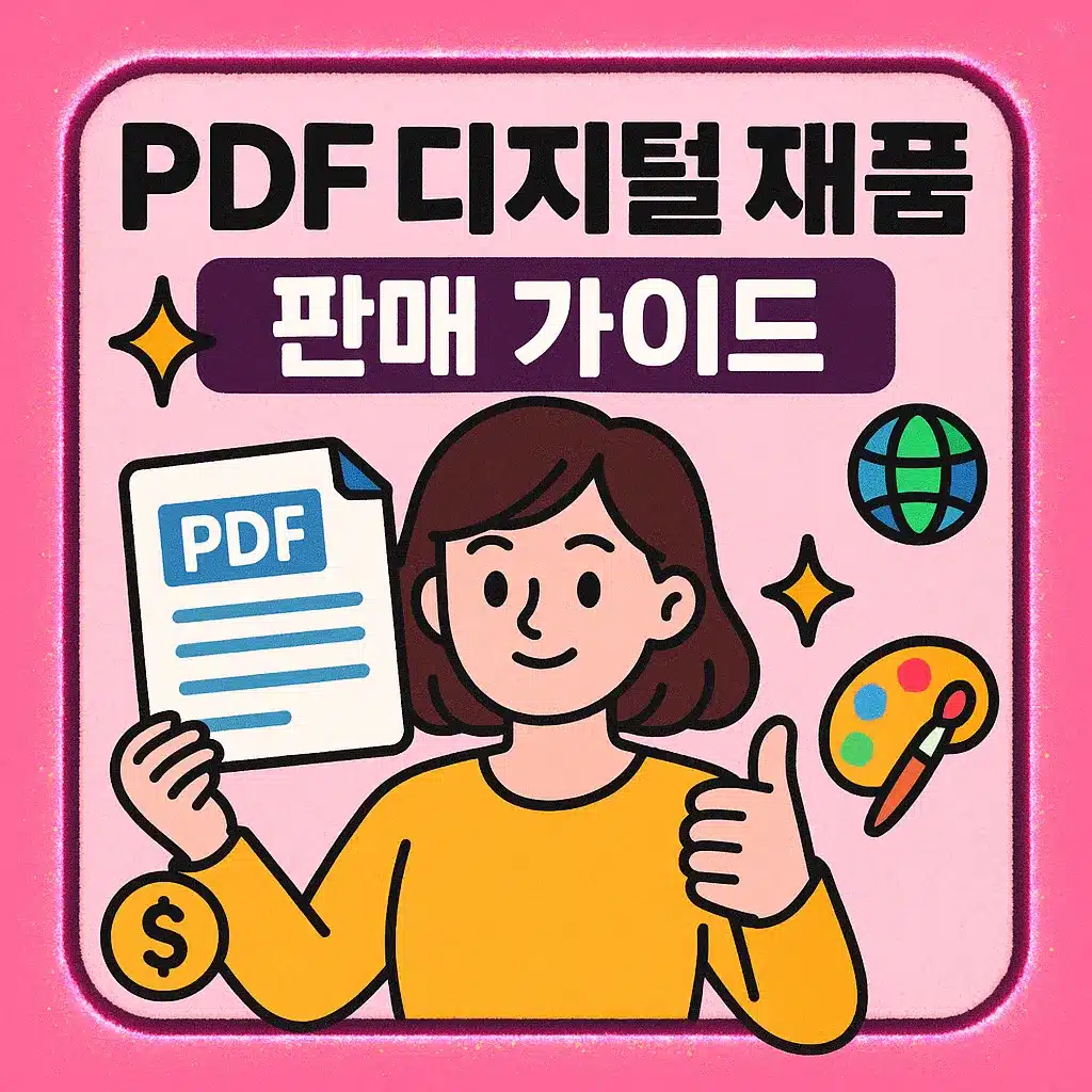 PDF 디지털 제품 예시 – 전자책, 워크북 디자인 샘플